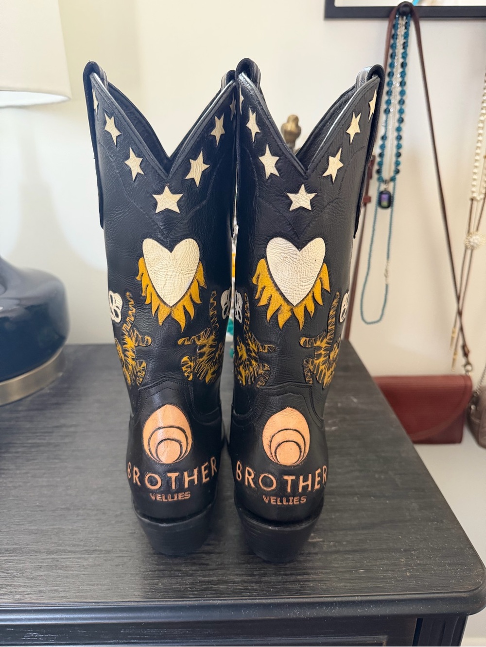 Brother Vellies Yin Yang Doodle boots